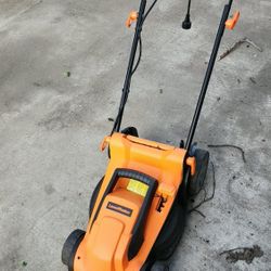 Small Electric Corded 13 In Blade Lawnmower