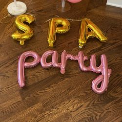 SPA PARTY SUPPLIES 