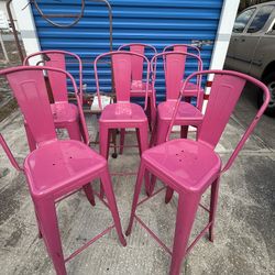 Tall Metal Chairs