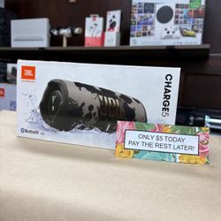 Jbl Charge 5 Bluetooth Speaker - Pay $5 today and pay the rest later -