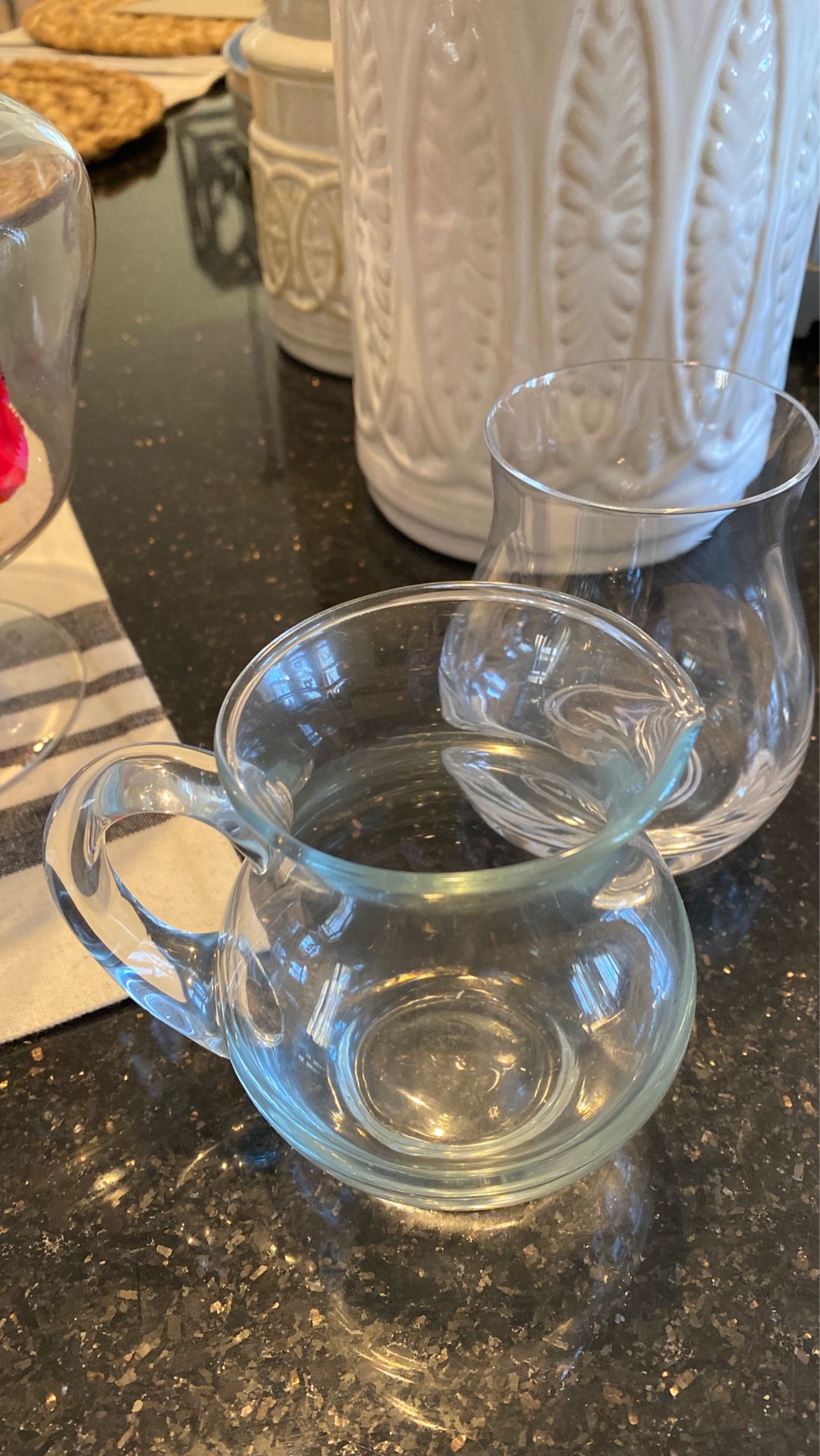 Creamer and sugar bowl