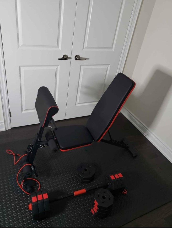 Foldable Workout Gym Bench NEW Unopened Box