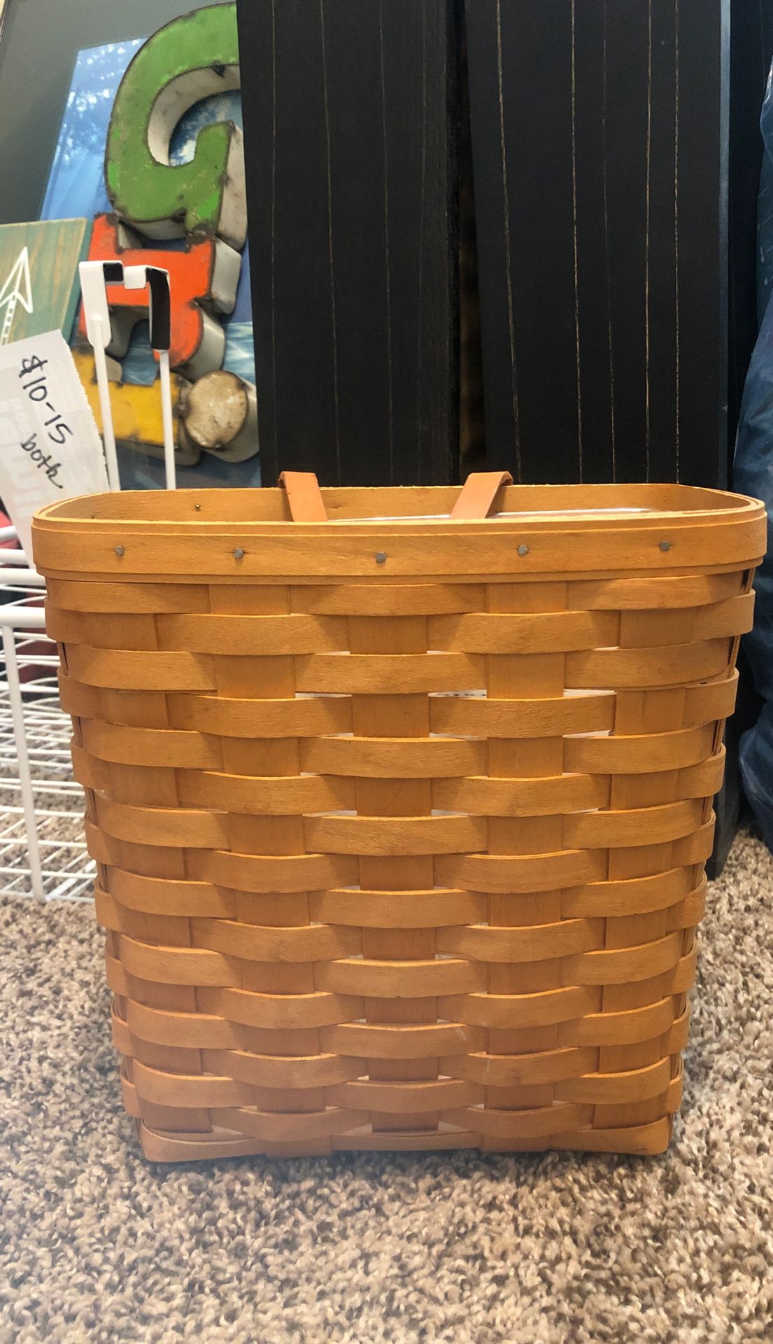 Longaberger Tall Key Basket