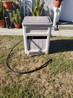 Garden Water Hose Reel With Hoses