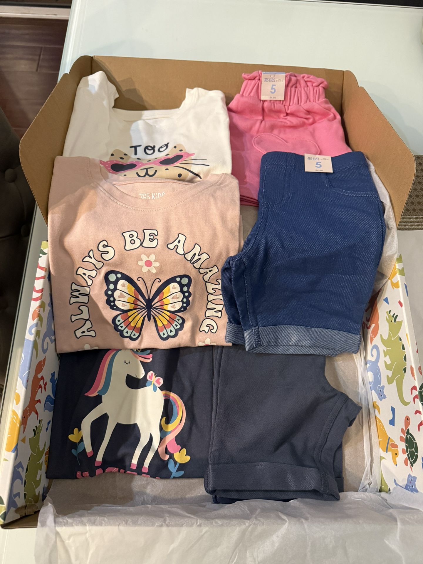 GIRLs KIDS CLOTHING BOX (3OUTFITS) size 5T