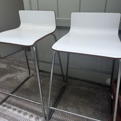 2 IKEA Sebastian High  Chairs Good Conditions