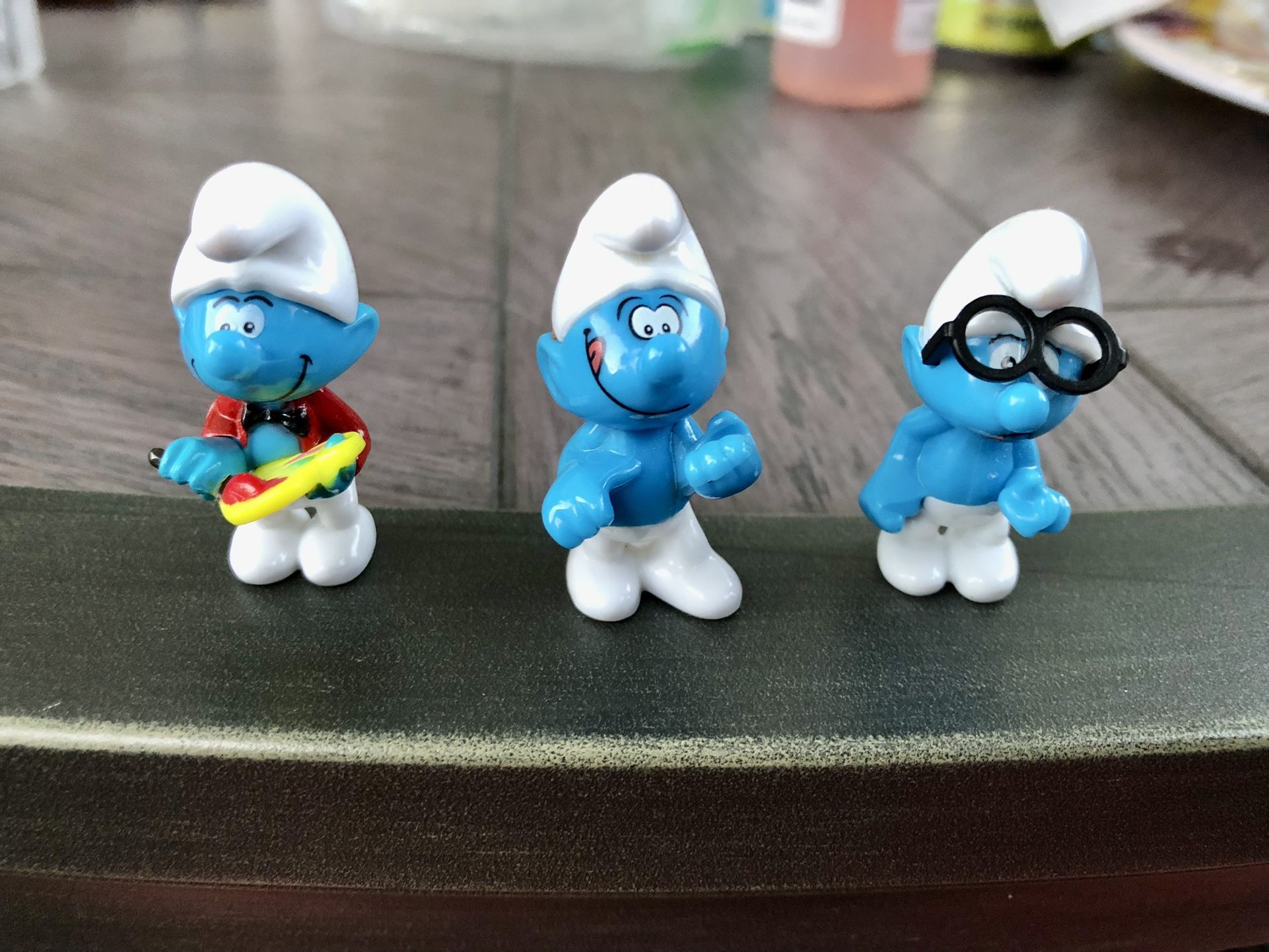 Smurfs Smurf Mini Albert Heijn Pitufo Puffi Schlumpf schtroumpf Figures Smerfy