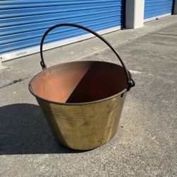 Solid Brass Pot