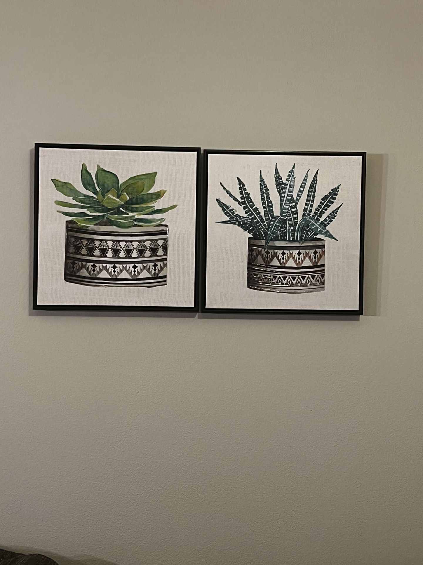 Tribal wall art (2 Pieces) 