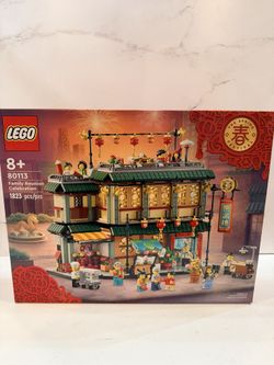 LEGO Chinese Festivals Family Reunion Celebration 80113 New Sealed Retired Set $200