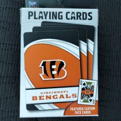 Cincinnati Bengals Playing Cards *Never Used*