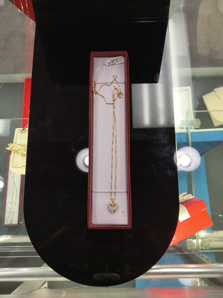 Heart Gold Chain