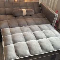 2 Seater Couch Pulls Out Into A Bed 