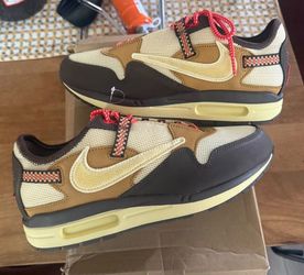 Nike Air Max 1 Travis Scott Brown Size 8.5