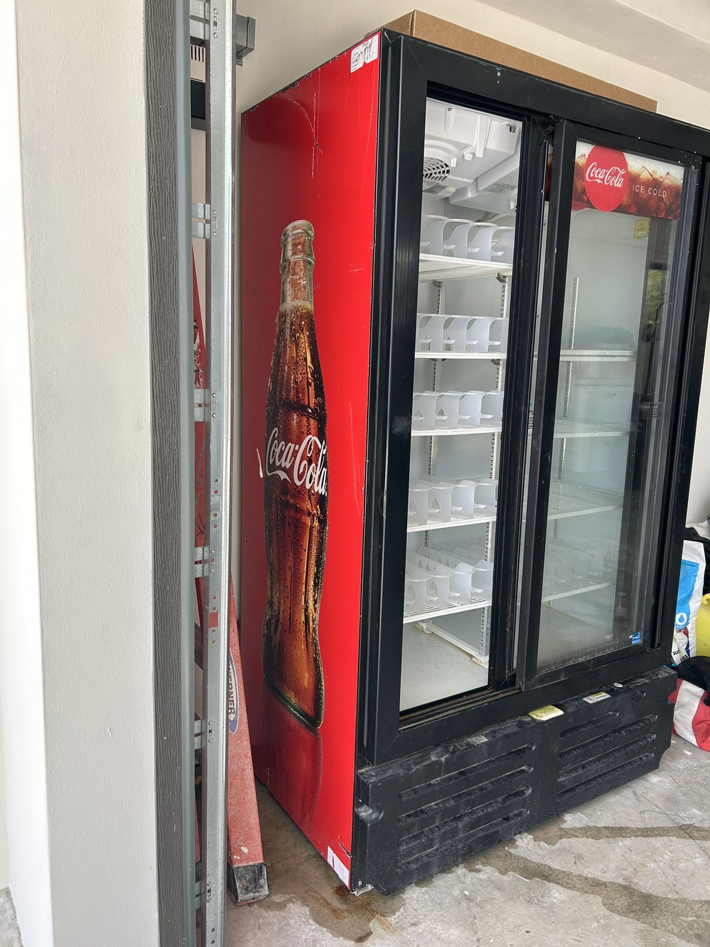 Commercial Fridges Coca Cola Double Door Fridge For Sale