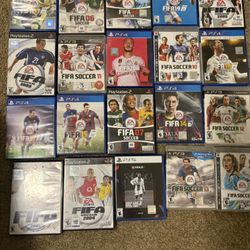 Ps2/ps3/ps4/ps5 FIFA Games 10 Each