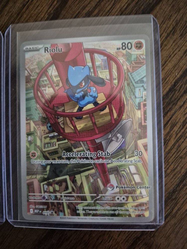Riolu Promo Cards *Read Description*