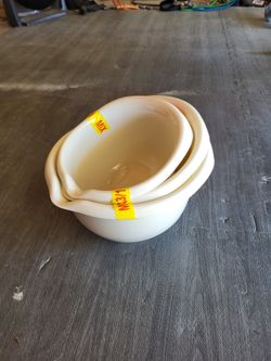 Mueller mixing bowl set of 3