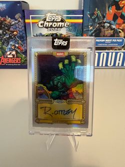 Topps Marvel Mint Auto Comic Cards