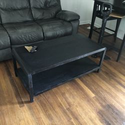 Black Couch Table