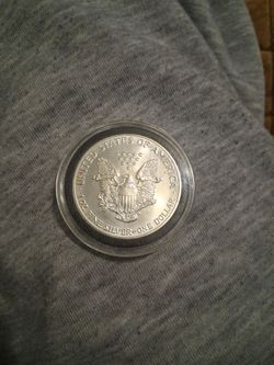 United States of America .10oz one dollar silver coin
