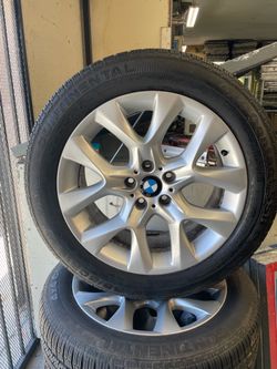 Set of 19” w ith new  continental tires