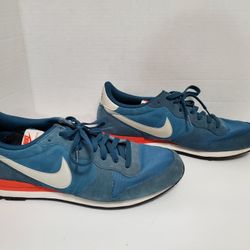 Vintage Nike Internationalist Leather Sz 11.5 631755 400 Retro 2014 Rift Blue