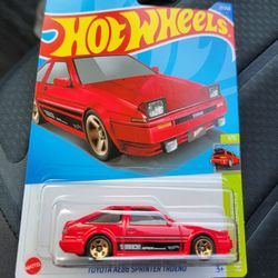 Hot Wheels AE86 Toyota Trueno