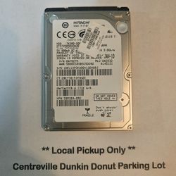 Used 500GB Laptop Hard Drive HITACHI  (Local Pickup Only )