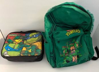 TMNT Teenage Mutant Ninja Turtles Lunch Bag & Backpack