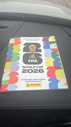 Panini World Cup 2026 sticker collection book