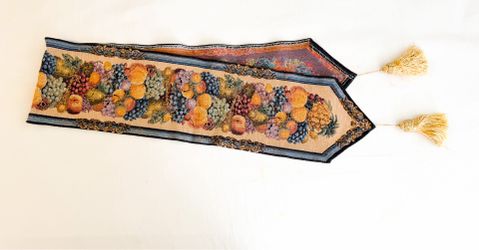 #Made in Italy tapestry table runner#new