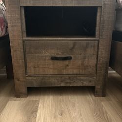 Furniture Rustic Nightstand