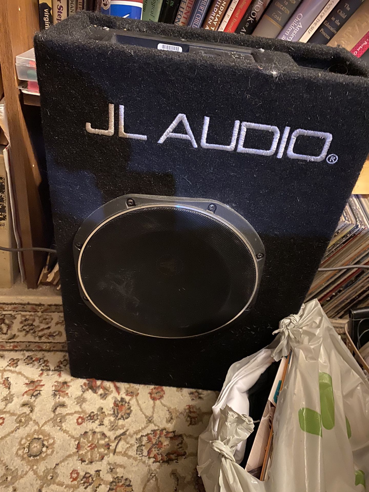 Like New JL Audio 12 Speaker and amp in box.