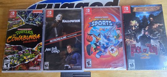 Nintendo Switch Game Lot of 4