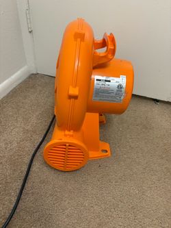 Orange Air Blower Fan Model JW-4L