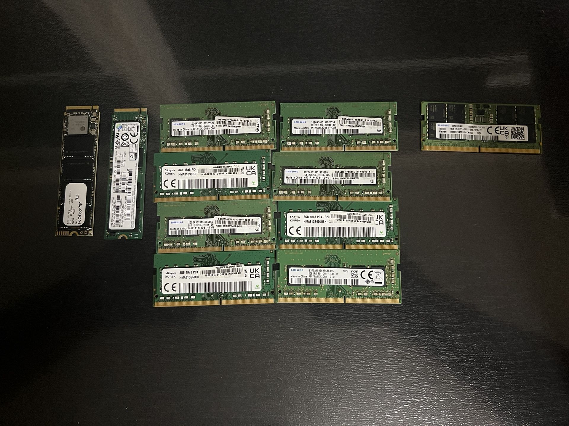 Misc Ram And SSD