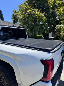AUTOSAVER88 FRP Hard Tri-fold Truck Bed Tonneau Cover
