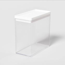 12.6c Tall Rectangle Plastic Food Storage