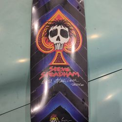 Steve Steadham Skateboard Autographed And Sealed 