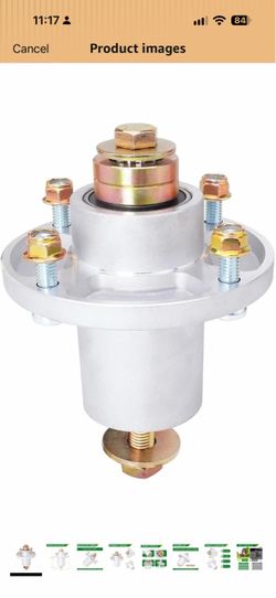 18 Spindle Assembly Fits Hustler Raptor SD SDX 36" 42" 48" 54" 60" Deck Hustler Sport 42" 48" 54" Deck Hustler Raptor Flip-Up 48" 54" Deck
