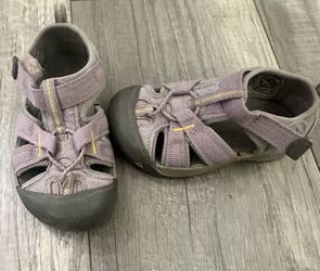 Purple Keen Kids Sandals