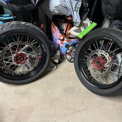 Supermoto wheelset 04-12 CRF