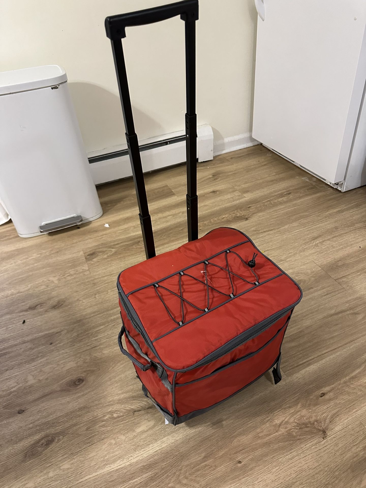 Large Food Picnic Cooler With Wheels And Handle 