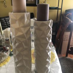 2 Linda’s Vases Para Velas Nuevas 