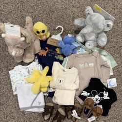 Boys 9 Months Clothing/stuff Animals