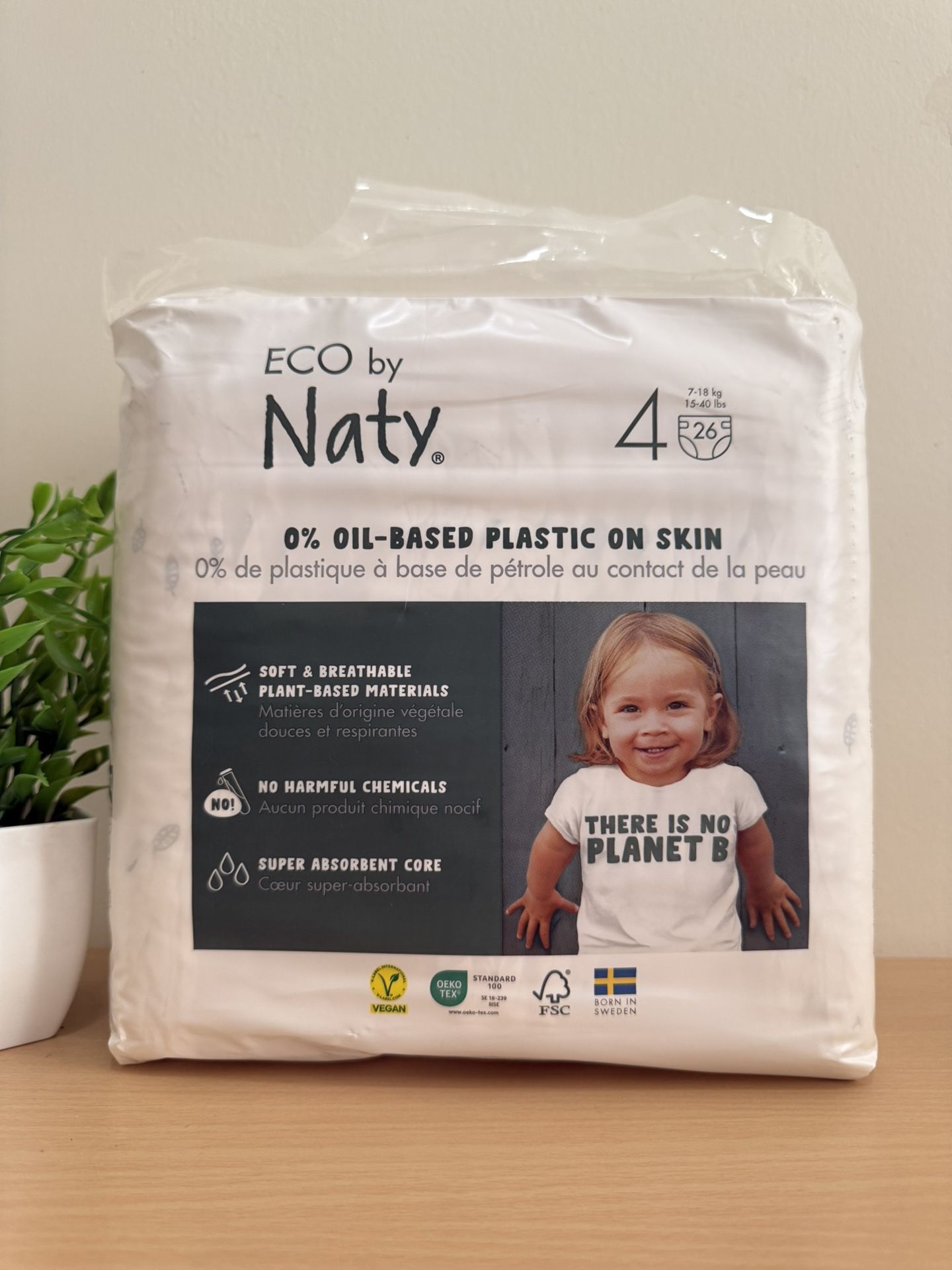Eco by Naty diapers, Size 4
