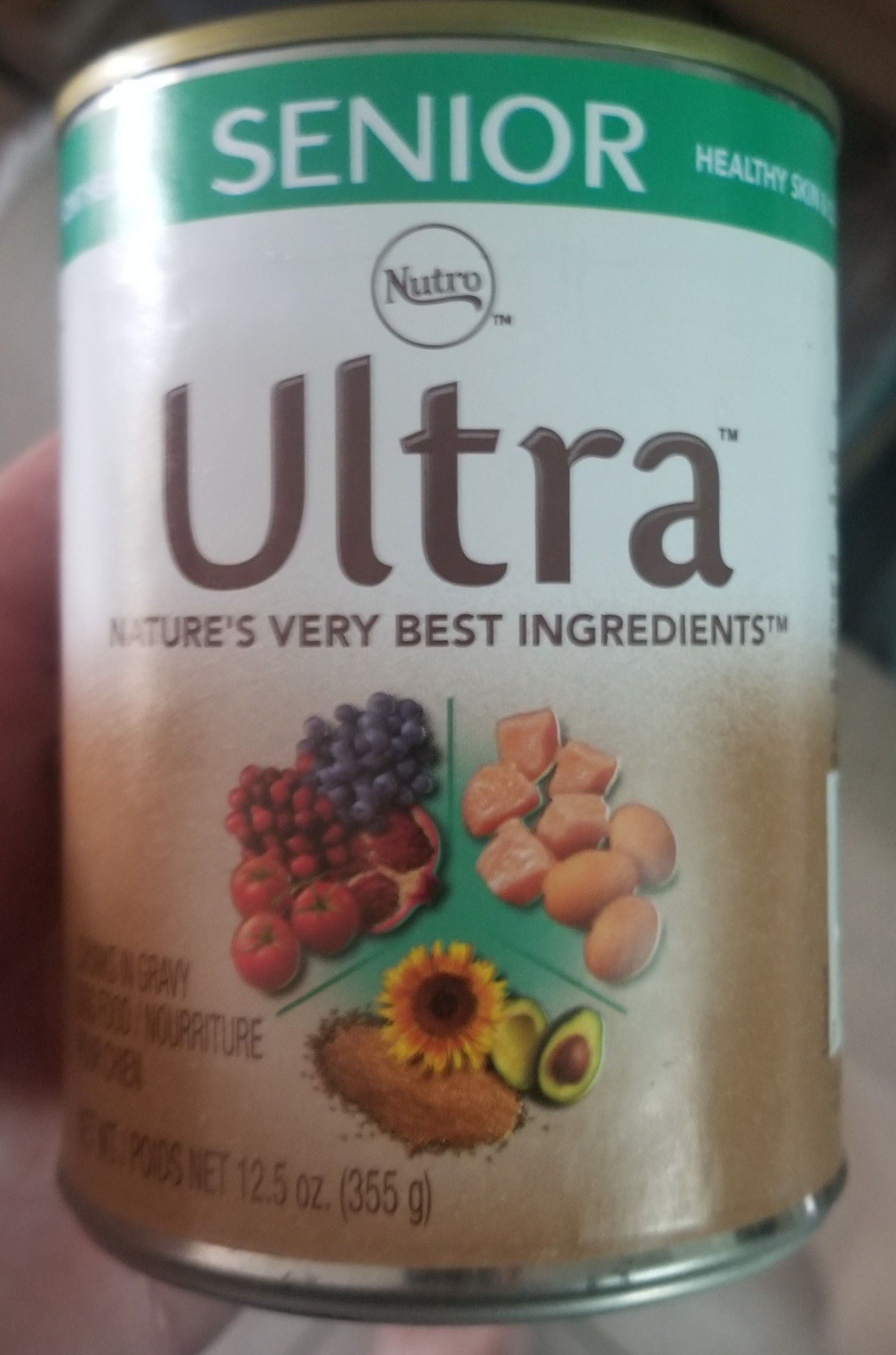 Nutro Ultra Senior Canned Dog Food 20-12.5 oz cans!! Brand New!