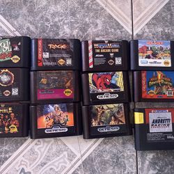 Sega genesis games prices are in Descrtion