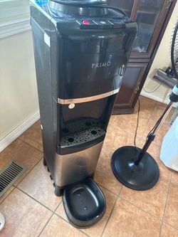 primo water cooler w pet dispenser bowl